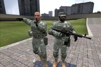 create and port your gmod character vrchat avatar 3d model garry mods mmd fivem