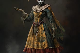 make fantasy horror and any character from that genre
