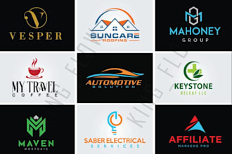 do unique, creative and emerging business logo design