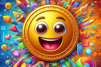 draw funny custom crypto meme coin art for you
