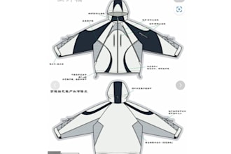 create lingerie tech pack fashion techpack clothing sportwear leggings tech pack