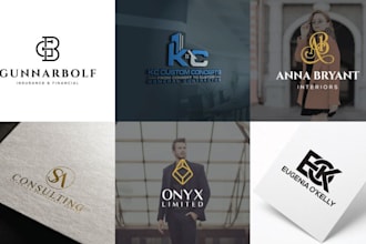 create a premium custom logo or brand icon