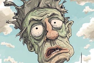 create stunning your political or editorial cartoon for you