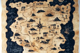 create a fantasy map for you