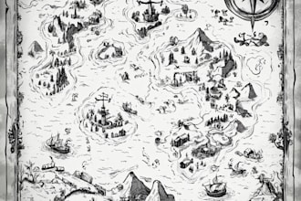 do  a map of your fantasy world dnd and ttrpgs