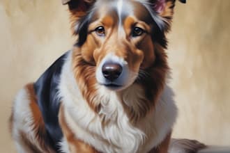design a custom pet portrait