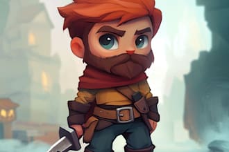 do 2d games, characters and environments, fantasy