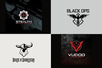 do custom military logo, tactical badges, emblems design