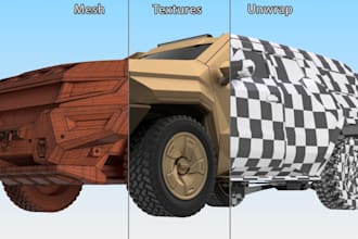 3d car modeling, front bumper, fenders, side skirts, stl, 3d render, rig3d, gta5