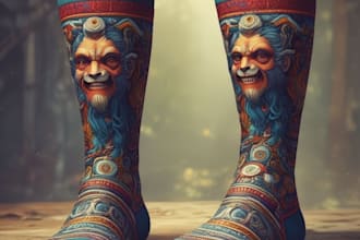 socks design unique socks design