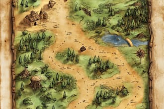 make a high quality fantasy map