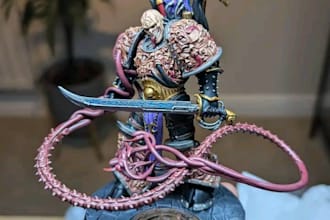 paint your wargame,tabletops,space marines warhammer 30k mini to high standard