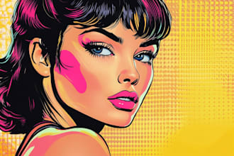 make an impressive wpap pop art portrait