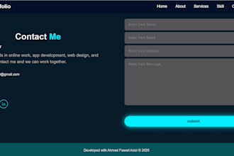 design your portfolio now