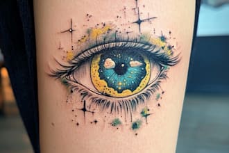 make a unique custom tattoo any tattoo design, tattoo artist