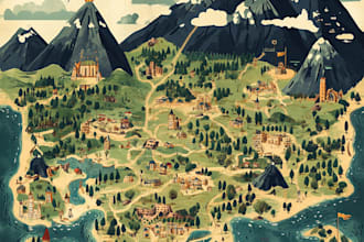 make your fantasy city map