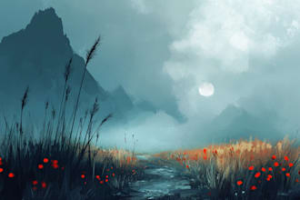 make environment concept art landscape design