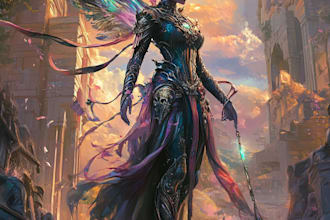 create original characters, fanart, and fantasy portraiture