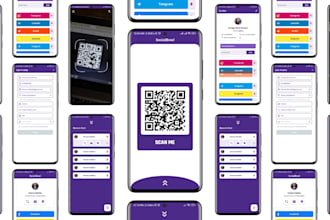 develop a smart digital business card app like linktree