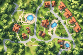 do vector map illustration and event map