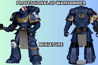 draw detailed warhammer illustration, paint warhammer 40k, warhammer character