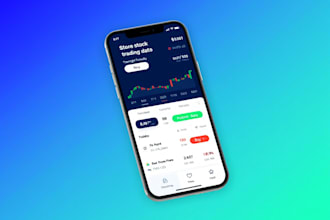 develop forex trading app, stock trading app, crypto trading website