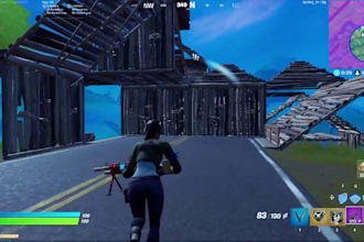 fortnite map, parkour map, deathrun, 4v4, boxfight, 2v2, bedwar, 1v1 using uefn