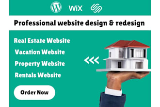 build vacation rental website, property management website with property listing