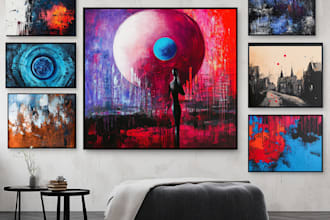 do illustration street art graffiti, abstract with my style