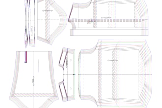 make a sewing pattern for any type of garment of your requirement