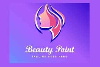 do luxury realtor fashion skincare beauty and cosmetic logo