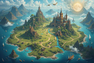 create your vector map illustration  arts