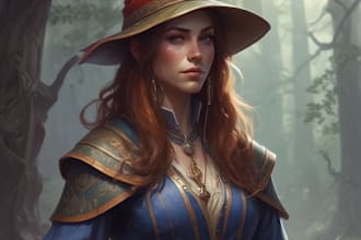 dnd character art and dnd character art