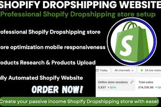 create passive income ecommerce shopify dropshipping store shopify redesign
