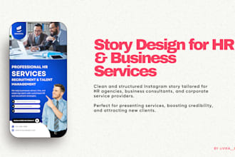 design custom instagram stories for your brand or business