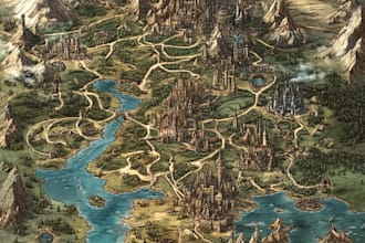make a fantasy map for your dnd game