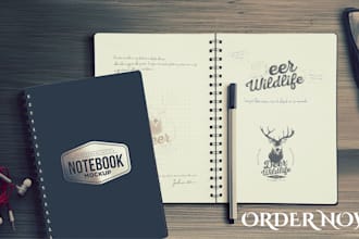 do journal design fillable PDF form workbook calendar, canva ebook cover design