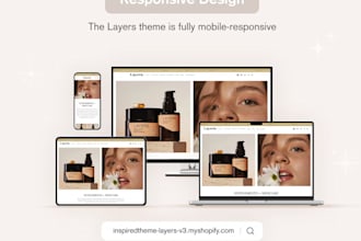 design stunning skincare shopify store skincare beauty website skincare store