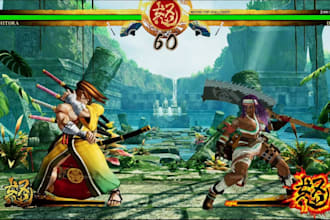 develop 3d fighting shooting action video game with top gameplay