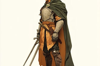 make a d and d character art and dnd character art