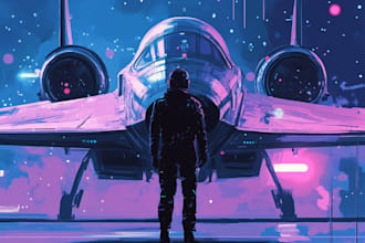do  spaceship, sci fi illustration and sci fi art