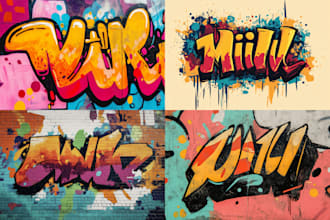 graffiti art lettering typography tags t shirts dope style and font logo design