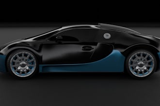 deliver game ready car 4k render,futuristic vehicle, mini cooper design, 3ds max