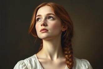 paint renaissance art oil painting portrait