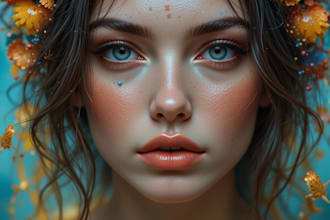 make a vector line art portrait avatar from your picture