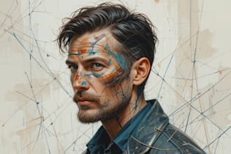 make avatar portrait for profile picture arts