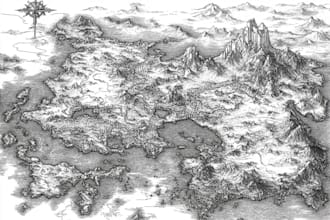 draw fantasy maps and city maps