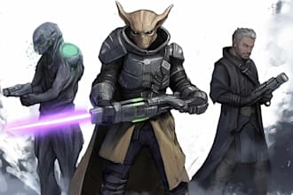 do dnd character art illustration commissions