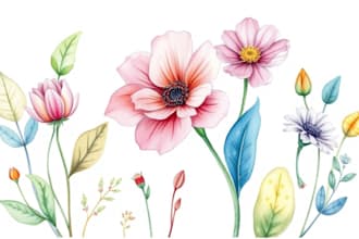 paint watercolour botanical illustrations