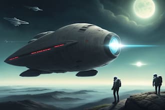 make spaceship, sci fi illustration and sci fi art